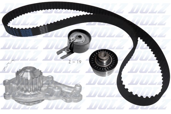 Water Pump & Timing Belt Kit DOLZ KD016