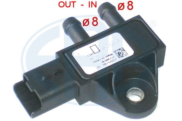 Sensor, exhaust pressure ERA 550774