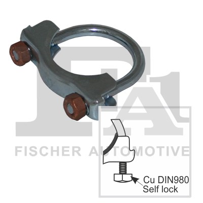 Pipe Connector, exhaust system FA1 921958
