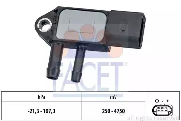 Sensor, exhaust pressure FACET 103265