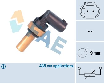 Sensor, cylinder head temperature FAE 32710
