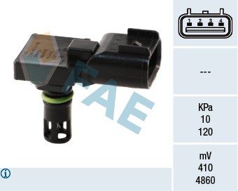 Sensor, intake manifold pressure FAE 15039