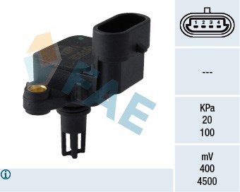 Sensor, intake manifold pressure FAE 15071