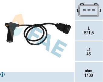 Sensor, crankshaft pulse FAE 79065