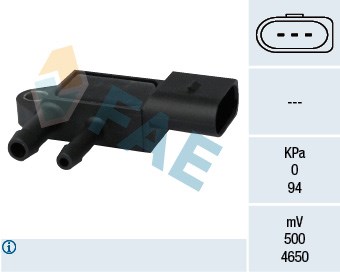 Sensor, exhaust pressure FAE 16103