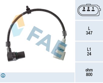 Sensor, crankshaft pulse FAE 79463