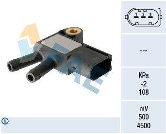 Sensor, exhaust pressure FAE 16116