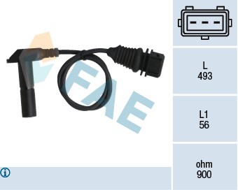 Sensor, crankshaft pulse FAE 79208