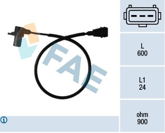 Sensor, crankshaft pulse FAE 79011