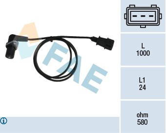 Sensor, crankshaft pulse FAE 79045
