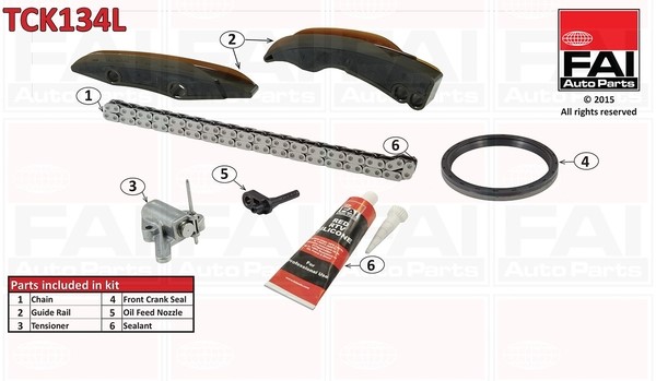 Timing Chain Kit FAI AutoParts TCK134L
