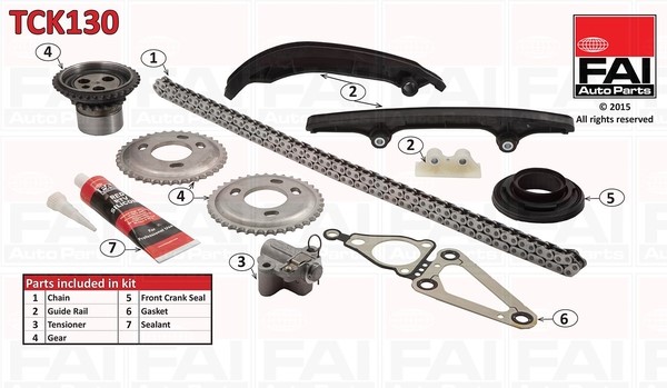 Timing Chain Kit FAI AutoParts TCK130