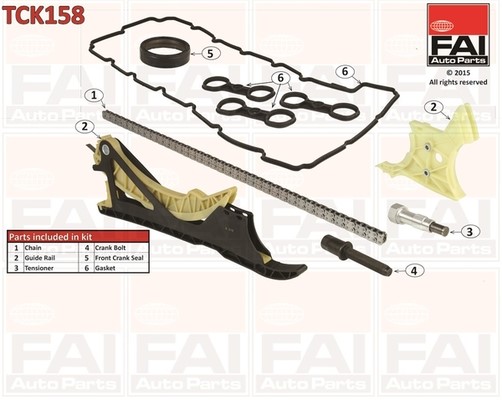 Timing Chain Kit FAI AutoParts TCK158