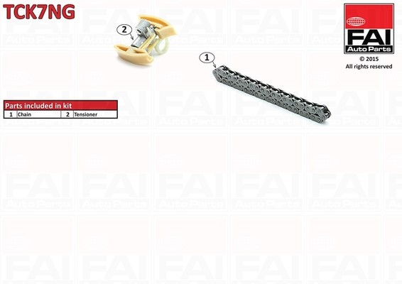 Timing Chain Kit FAI AutoParts TCK7NG