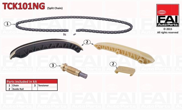Timing Chain Kit FAI AutoParts TCK101NG