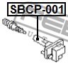 Plug, coil FEBEST SBCP001 2