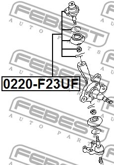 Ball Joint FEBEST 0220F23UF 2