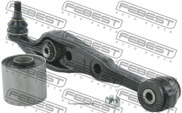 Control/Trailing Arm, wheel suspension FEBEST 0524GHLLH