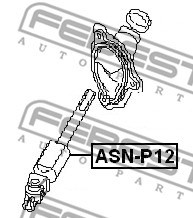Steering Shaft FEBEST ASNP12 2