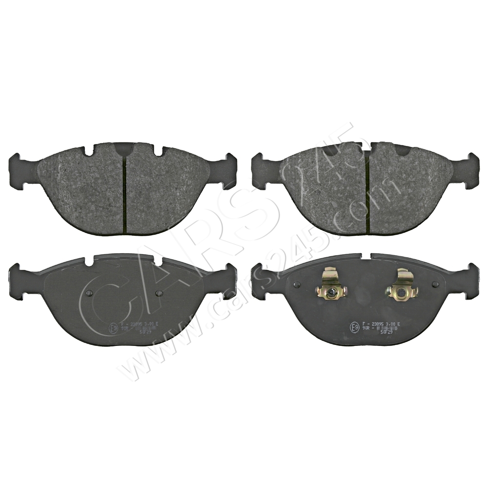 Brake Pad Set, disc brake FEBI BILSTEIN 16501