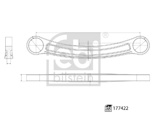 Rod/Strut, wheel suspension FEBI BILSTEIN 177422 3