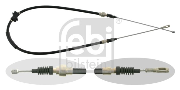 Cable Pull, parking brake FEBI BILSTEIN 02089