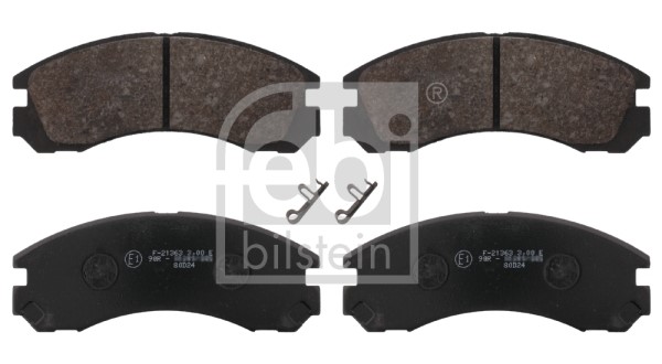 Brake Pad Set, disc brake FEBI BILSTEIN 16646