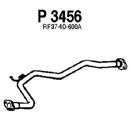 Exhaust Pipe FENNO P3456