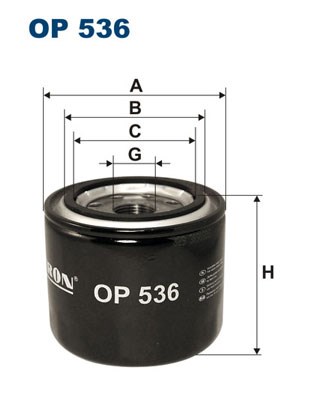 Oil Filter FILTRON OP536
