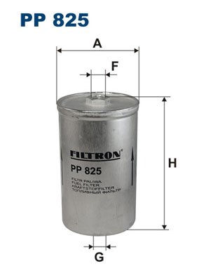 Fuel filter FILTRON PP825