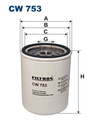 Coolant Filter FILTRON CW753