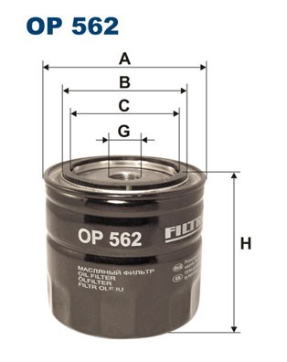Oil Filter FILTRON OP562