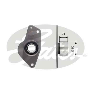 Deflection/Guide Pulley, timing belt GATES T42089
