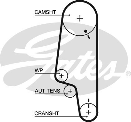 Timing Belt Kit GATES K015426 2