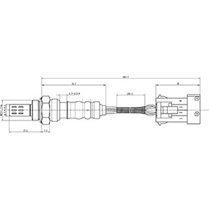 Lambda Sensor HC-Cargo 181712 3