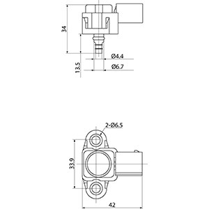 Sensor, intake manifold pressure HC-Cargo 182126 3