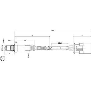 Lambda Sensor HC-Cargo 181817 3