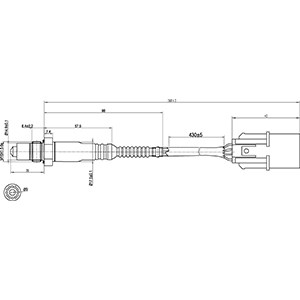 Lambda Sensor HC-Cargo 181705 3