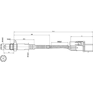 Lambda Sensor HC-Cargo 181721 3