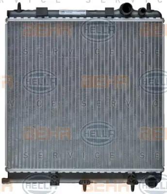 Radiator, engine cooling HELLA 8MK376718-611 3