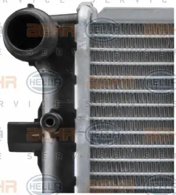 Radiator, engine cooling HELLA 8MK376781-091 8