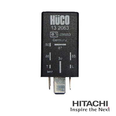 Relay, glow plug system HITACHI 2502063