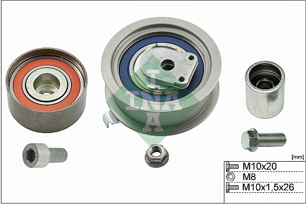 Pulley Set, timing belt INA 530037409