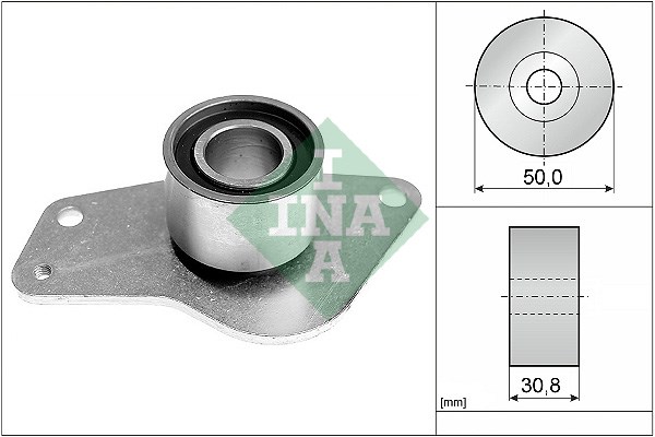 Deflection/Guide Pulley, timing belt INA 532023810