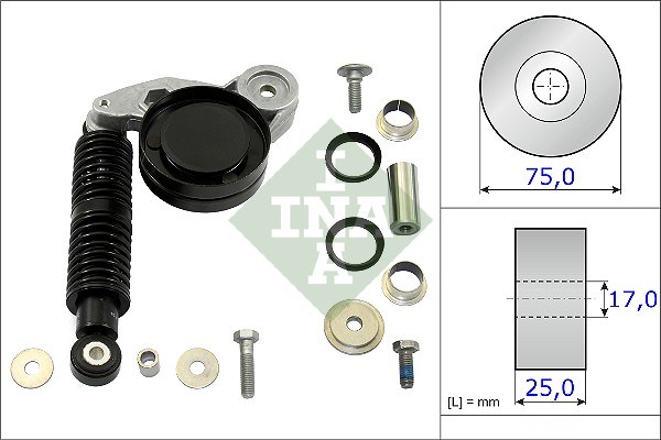 Repair Kit, v-ribbed belt tensioner INA 533011810