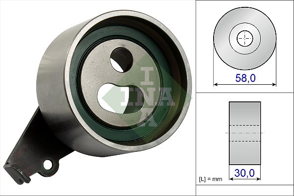 Tensioner Pulley, timing belt INA 531067420