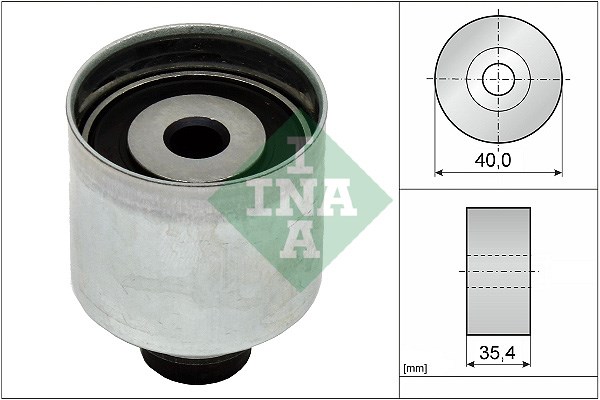 Deflection/Guide Pulley, timing belt INA 532034910