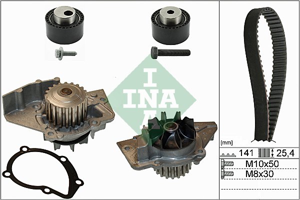 Water Pump & Timing Belt Kit INA 530011130