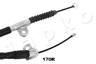 Cable Pull, parking brake JAPKO 131170R 2