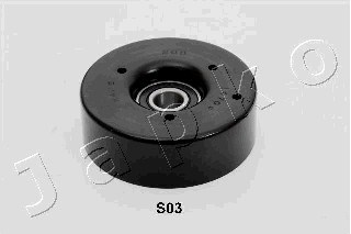 Deflection/Guide Pulley, V-ribbed belt JAPKO 129S03